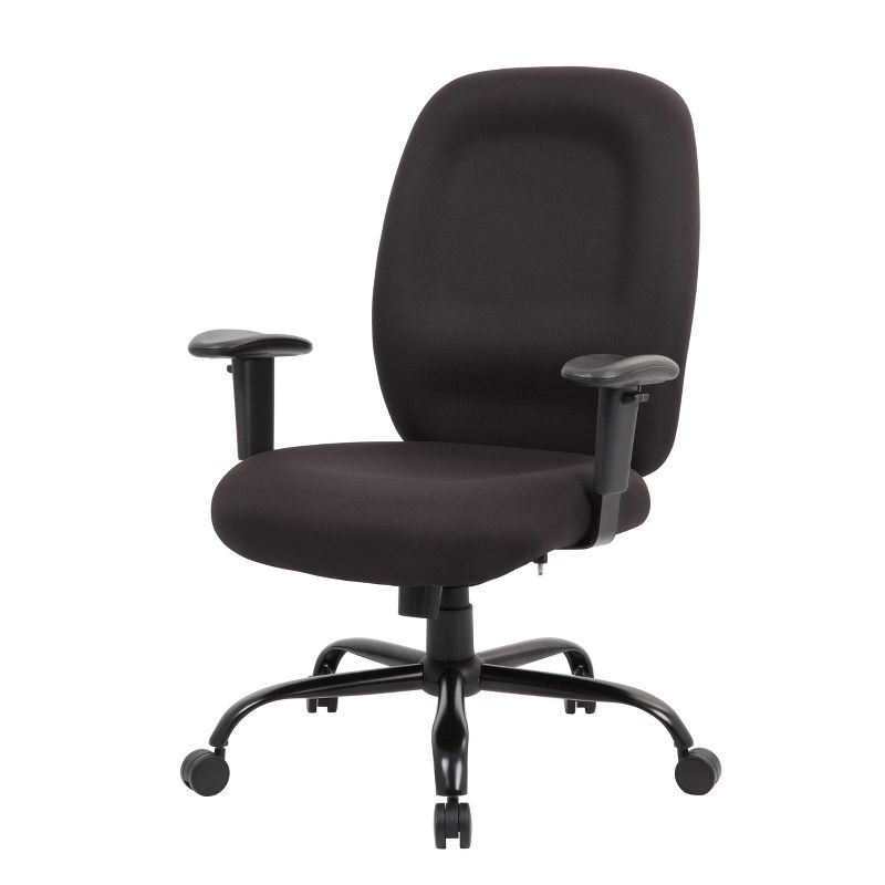 400lbs Heavy Duty Task Chair Black - Boss Office Products, 5 of 11