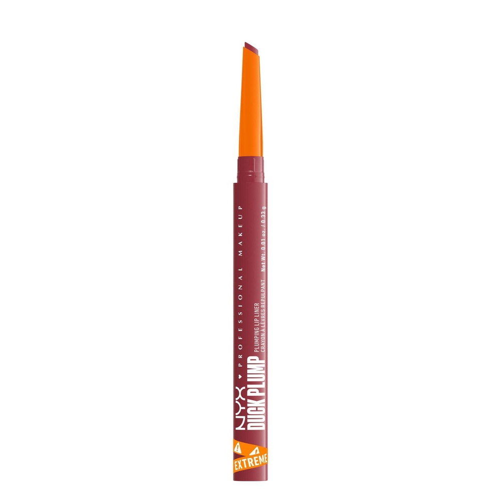 Photos - Lipstick & Lip Gloss NYX Professional Makeup Duck Plump Plumping Lip Liner - Flirty Flip - 0.01oz 