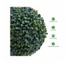 24in Artificial Boxwood Topiary Ball Tree Set of 2 Fake Decorative Plant Fake Topiary Ball Boxwood Trees Nursery Pot Included for Home  Balcony  Back - 3 of 4