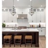 12" LED Crystal/Metal Regina Empire Chandelier Antique Brass - JONATHAN Y: Ceiling Fixture for Bedroom, UL Listed - 3 of 4