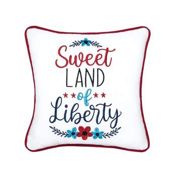 C&F Home Sweet Land of Liberty Pillow