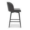 Spruce&Spring Counter Height Swivel Barstool with Metal Legs Set - 4 of 4