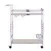 Ivers Metal Mirrored Bar Cart - HZ3586 - Chrome - SEI - 4 of 4