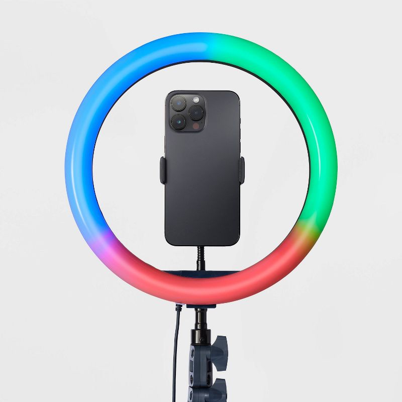 12" RGB Ring Light with Tripod - heyday™, 3 of 14