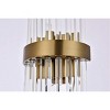 Elegant Lighting Dallas 2 light Gold & Clear Wall Sconce Clear Royal Cut Crystal - image 4 of 4