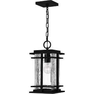 Quoizel Lighting McAlister 1 - Light Pendant in  Earth Black - 1 of 3