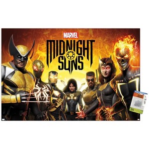 Trends International Marvel Midnight Suns - Key Art Unframed Wall Poster Prints - 1 of 4