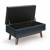 Small Ethan Rectangular Storage Ottoman and benches - WyndenHall - 2 of 4