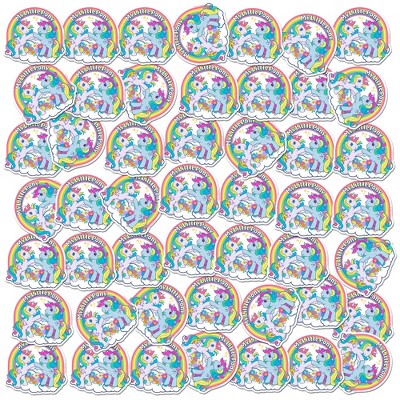 Care Bears: Unlock The Magic Vinyl Large Deluxe Stickers Variety Pack - Laptop, Water Bottle, Scrapbooking, Tablet, Skateboard, Indoor/Outdoor - Set Of 100