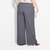 Women's High-Rise Wide Leg Boxer Trousers - Wild Fable™ - 3 of 3