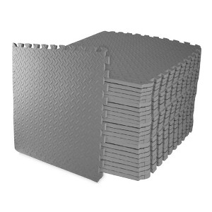 BalanceFrom Fitness Interlocking EVA Foam Exercise Mat Tiles - 1 of 4