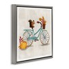 Stupell Industries Squirrel on Autumnal Bicycle, 18" x 18" - 3 of 4