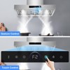 RAPSUAR 30 inch Wall Mount Range Hood, 1200 CFM with 4-Speed Gesture Sensing & Touch Control, Stainless Steel Kitchen Stove Vent Hoods - 2 of 4