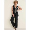 VENUS Womens Embroidered Floral Tank - 3 of 4