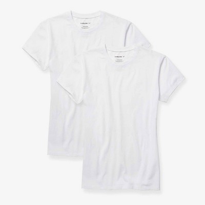 Tj  Tommy John™ Men's Crew Short Sleeve T-shirt 2pk - White : Target