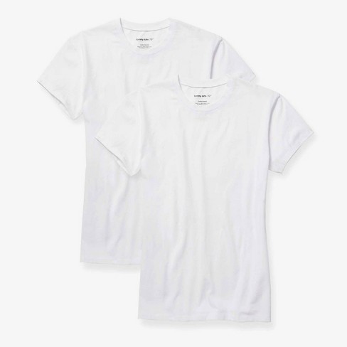 Tj | Tommy John™ Men's Crew Short Sleeve T-shirt 2pk - White : Target