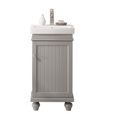 Legion Furniture 18 Inches Gray Sink Vanity