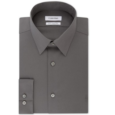 Calvin Klein Mens Stretch Collar Button Down Dress Shirt