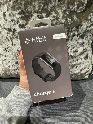 Fitbit Charge 6 - Obsidian / Black Aluminum : Target