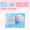 Joyfy 28 Packs Valentine’s Day Gift Cards with Infinity Magic Toys, Stress Relief Fidget Toys for Kids Valentine Party Favors, Classroom Exchange Gift - 3 of 4