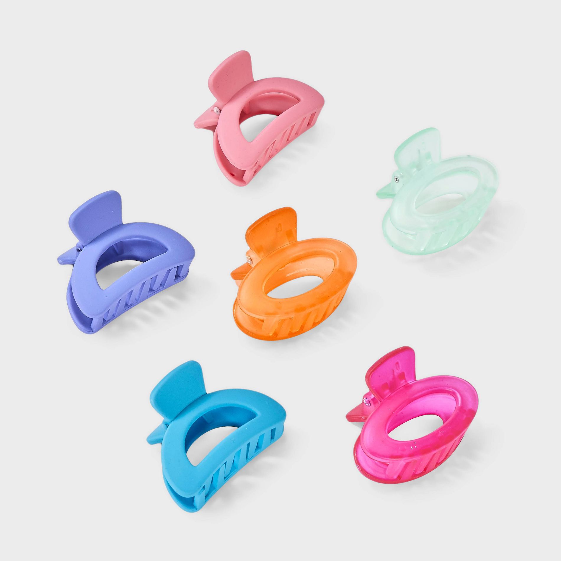 Claw Hair Clips - 6pk - Cat & Jack