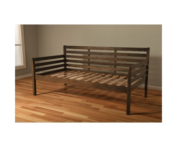 Yorkville Daybed Rustic Walnut/Aqua - Dual Comfort