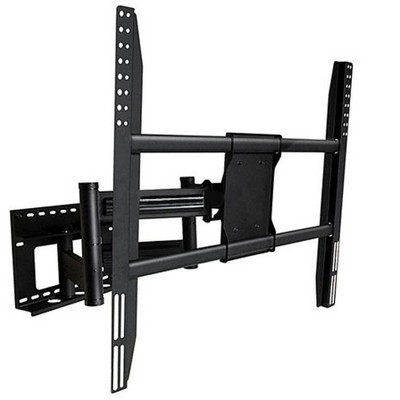 Photo 1 of Monoprice Titan Series Full Motion Wall Mount For Extra Large 50" - 72" Inch TVs Displays, Max 300 LBS. 400x400 to 850x750, Black