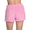 Just Love Womens Plush Faux Sherling Soft Pajama Shorts - PJ Bottoms Sleepwear - 3 of 3