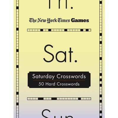 New York Times Games Saturday Crosswords - (Spiral Bound)