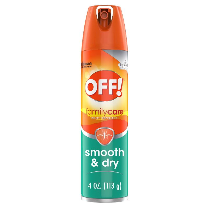 OFF! Familycare Smooth &#38; Dry Aerosol Personal Repellents and Bug Spray - 4oz, 1 of 17