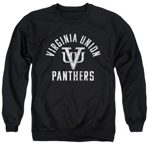 Virginia Union University Official Panthers Logo Adult Crewneck Sweatshirt - 1 of 4