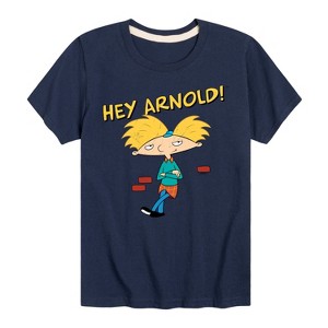 Boys' - Hey Arnold! - Cool Arnold Short Sleeve Graphic T-Shirt - 1 of 4