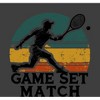 Game Set Match Adult Crew Neck Short Sleeve Tee - 2 of 2
