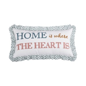 Lottie Home Heart Pillow - Levtex Home - 1 of 3