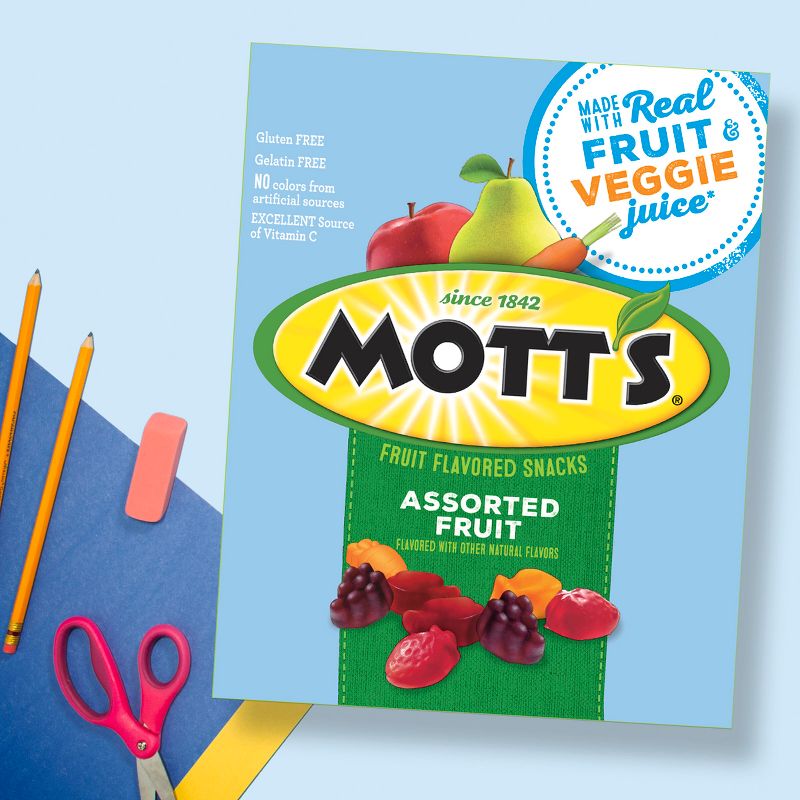 Mott&#39;s Assorted Fruit Flavored Snacks Value Pack - 19.2oz/22ct, 6 of 15
