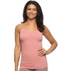 Felina Women's Organic Cotton Stretch Camisole 2-Pack - 3 of 3