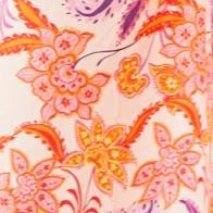 pink paisley floral
