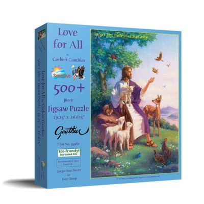 Sunsout Love For All 500 Pc Large Pieces Jigsaw Puzzle 55960 : Target