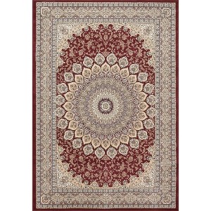 Ancient Garden 57090 Red 6.7X9.6 Rectangle - 1 of 4