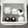 Resenkos Bathroom Cabinet, Narrow Storage Unit, Floor Cabinet for Living Room, Kitchen, White - 3 of 4