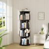 Aheaplus Rotating Bookcase, 4/5-tier Revolving Storage Organizer for Home Office and Living Room - 4 of 4