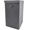 J&V TEXTILES 2-Pack Large Laundry Basket, Waterproof, Freestanding Laundry Hamper, Collapsible Tall Clothes Hamper with Extended Handles for Clothes - 3 of 3