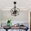 Bella Depot 15" Farmhouse Distressed Wood Ceiling Fan 3-Speed Reversible Blades - 4 of 4