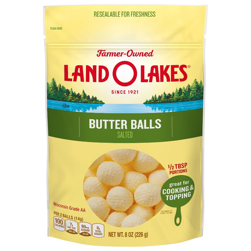 Land O Lakes Salted Butter Balls - 8oz, 1 of 6