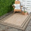 Courtyard CY8475 UV & Stain Resistant Non-Shedding Power Loomed Indoor/Outdoor Rugs - Safavieh - 2 of 4