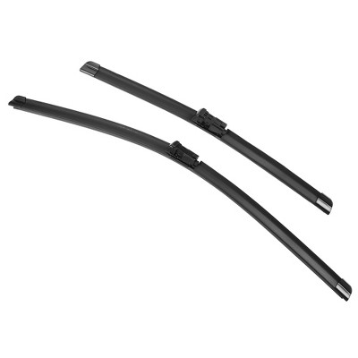 X-Autohaux Rubber Plastic for Ford EcoSport 2018-2019 Windshield Wipers 22"+16" Black 2 Pcs