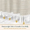 LunaLulinlk 13-Piece Tassel Shower Curtain Set with Hooks - 3 of 4