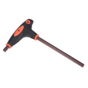 Unique Bargains S2 Steel T-Handle Metric Dual End Hex Wrench - 1 of 4