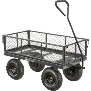 Gorilla Carts 3 Cu. Ft. 600 Lb. Steel Utility Garden Cart - 1 of 1
