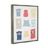 Stupell Industries Modern Life Jackets Black Framed Floater Canvas Wall Art - 3 of 4